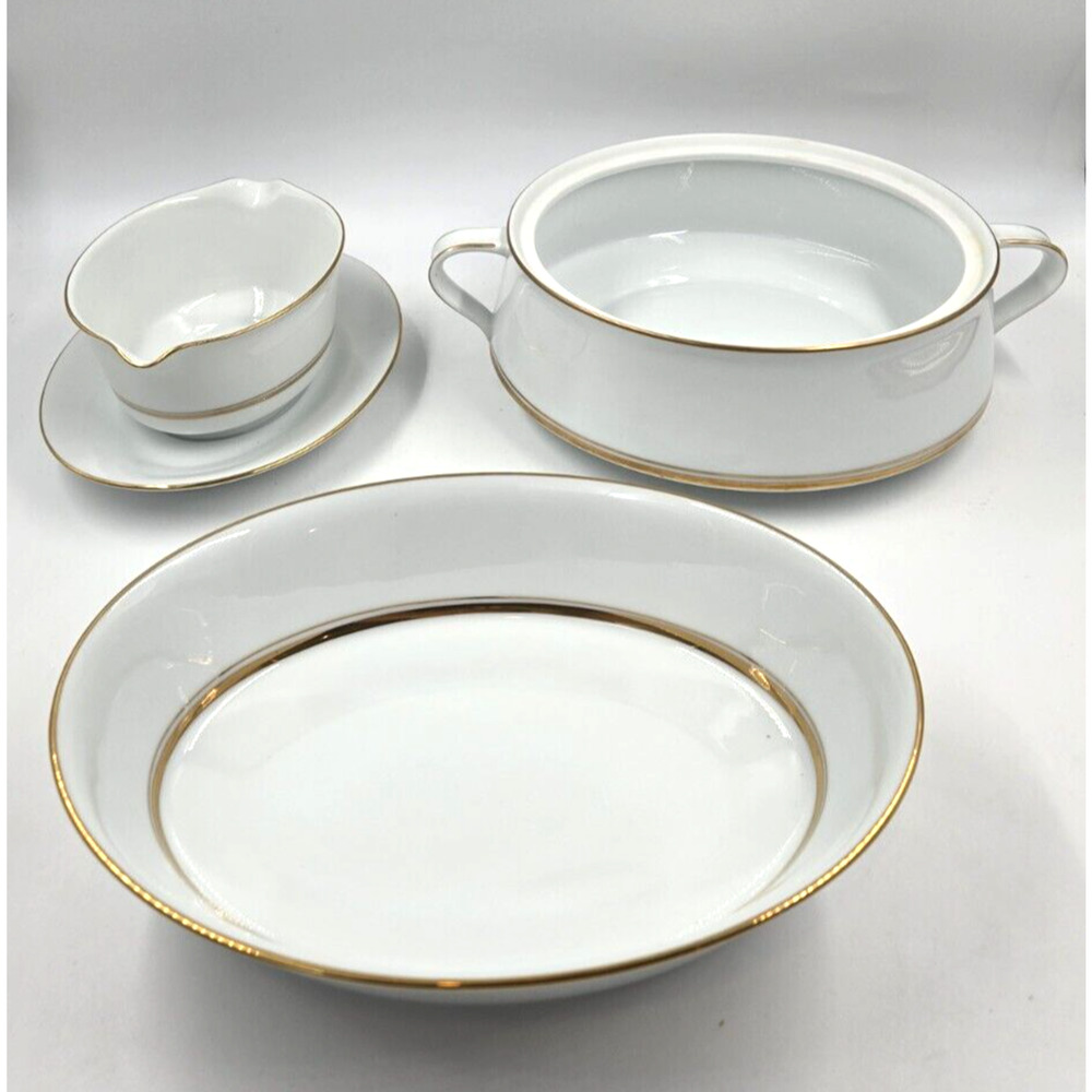 Vintage Noritake #6526 Gloria Serving Bowls Set of 3 Made In Japan